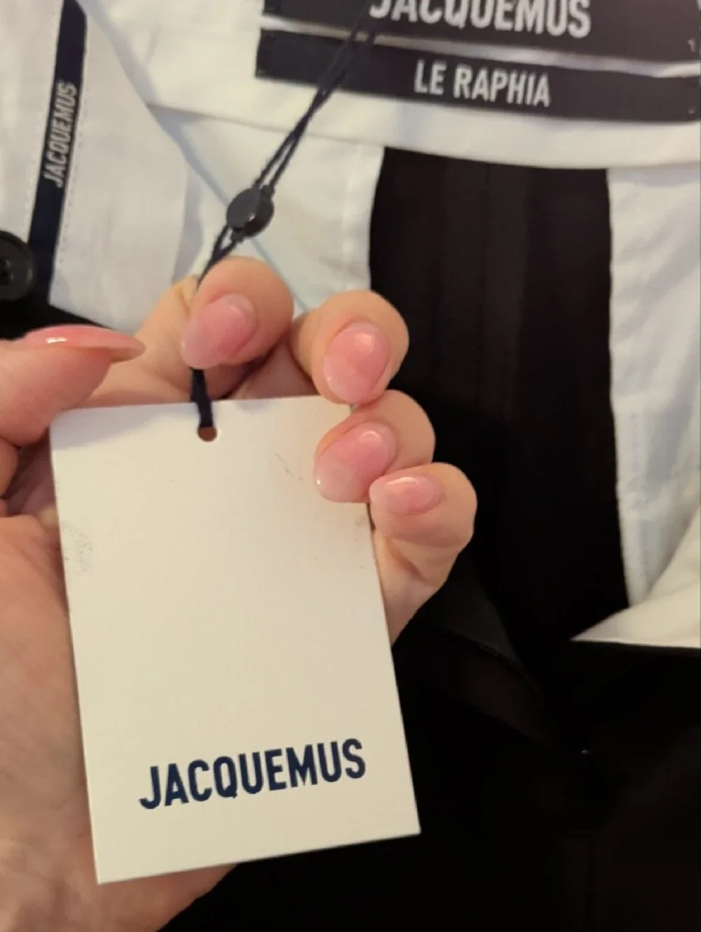 Jacquemus Black Tailored High-Rise Trousers